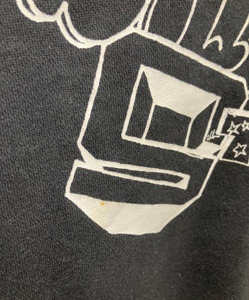 stussy（ステューシー）stussy (ステューシー) プルオーバーパーカー ブラック サイズ:Lの古着・服飾アイテム