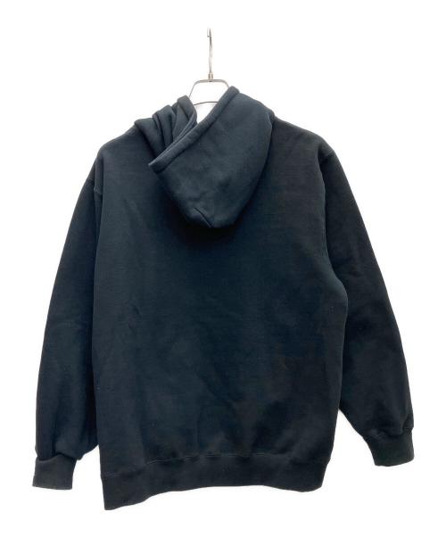 stussy（ステューシー）stussy (ステューシー) プルオーバーパーカー ブラック サイズ:Lの古着・服飾アイテム