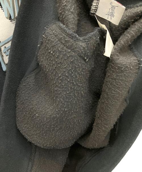 stussy（ステューシー）stussy (ステューシー) プルオーバーパーカー ブラック サイズ:Lの古着・服飾アイテム