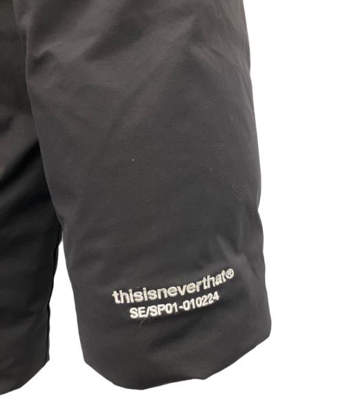 thisisneverthat（ディスイズネバーザット）thisisneverthat (ディスイズネバーザット) ダウンジャケット ブラック サイズ:Mの古着・服飾アイテム