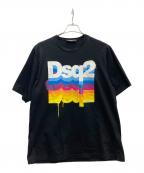 DSQUARED2ディースクエアード）の古着「半袖Tシャツ」｜ブラック