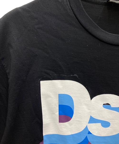 DSQUARED2（ディースクエアード）DSQUARED2 (ディースクエアード) 半袖Tシャツ ブラック サイズ:Mの古着・服飾アイテム