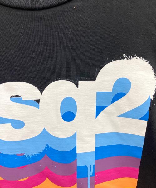DSQUARED2（ディースクエアード）DSQUARED2 (ディースクエアード) 半袖Tシャツ ブラック サイズ:Mの古着・服飾アイテム