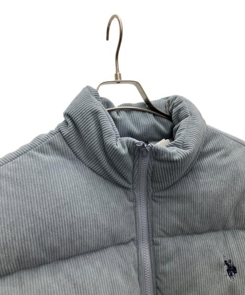 U.S POLO ASSN（ユーエスポロアッスン）U.S POLO ASSN (ユーエスポロアッスン) 中綿ジャケット スカイブルー サイズ:SIZEFREE 未使用品の古着・服飾アイテム