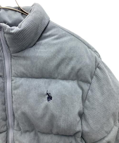 U.S POLO ASSN（ユーエスポロアッスン）U.S POLO ASSN (ユーエスポロアッスン) 中綿ジャケット スカイブルー サイズ:SIZEFREE 未使用品の古着・服飾アイテム