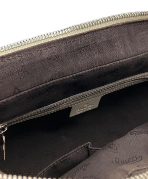 GUCCI（グッチ）GUCCI (グッチ) ハンドバッグ ブラウン×ベージュの古着・服飾アイテム