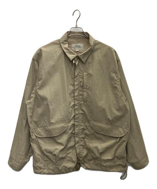 SEDAN ALL-PURPOSE（セダンオールパーパス）SEDAN ALL-PURPOSE (セダンオールパーパス) ナイロンジャケット ベージュ サイズ:Lの古着・服飾アイテム