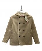 DANTONダントン）の古着「フーデッドジャケット」｜ベージュ