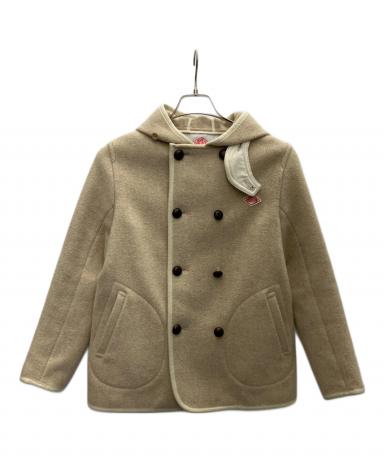 【美品】DANTON フーデッドジャケット 36ベージュ 春アウター 中古・古着通販】DANTON (ダントン) フーデッドジャケット ベージュ