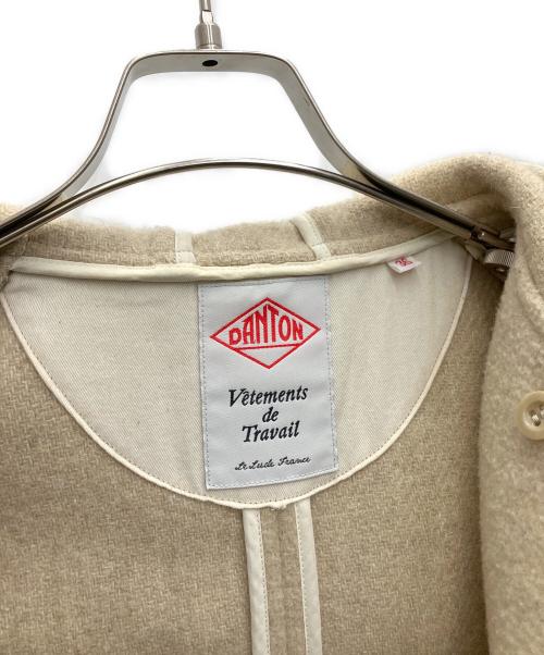 DANTON（ダントン）DANTON (ダントン) フーデッドジャケット ベージュ サイズ:SIZE36の古着・服飾アイテム