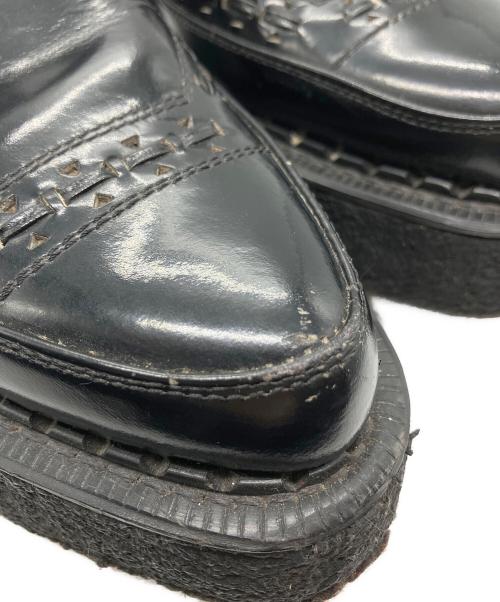 GEORGE COX（ジョージコックス）GEORGE COX (ジョージコックス) ラバーソールシューズ ブラック サイズ:SIZE7の古着・服飾アイテム