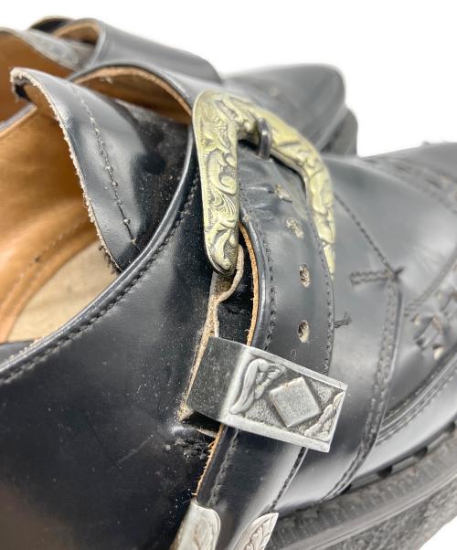 GEORGE COX（ジョージコックス）GEORGE COX (ジョージコックス) ラバーソールシューズ ブラック サイズ:SIZE7の古着・服飾アイテム