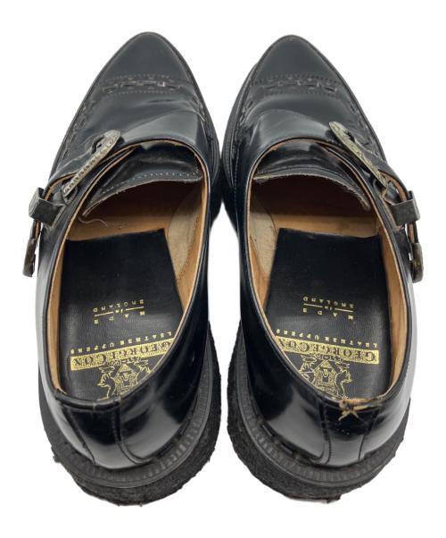 GEORGE COX（ジョージコックス）GEORGE COX (ジョージコックス) ラバーソールシューズ ブラック サイズ:SIZE7の古着・服飾アイテム