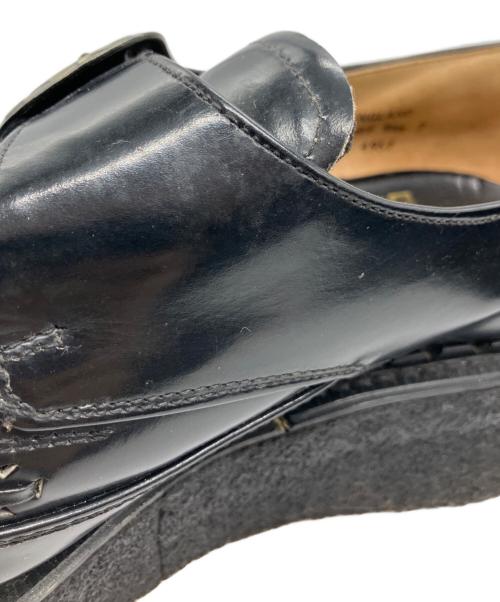 GEORGE COX（ジョージコックス）GEORGE COX (ジョージコックス) ラバーソールシューズ ブラック サイズ:SIZE7の古着・服飾アイテム