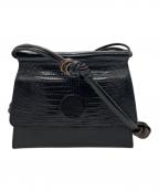 MODERN WEAVINGモダン ウィーヴィング）の古着「ショルダーバッグ」｜ブラウン×ブラック