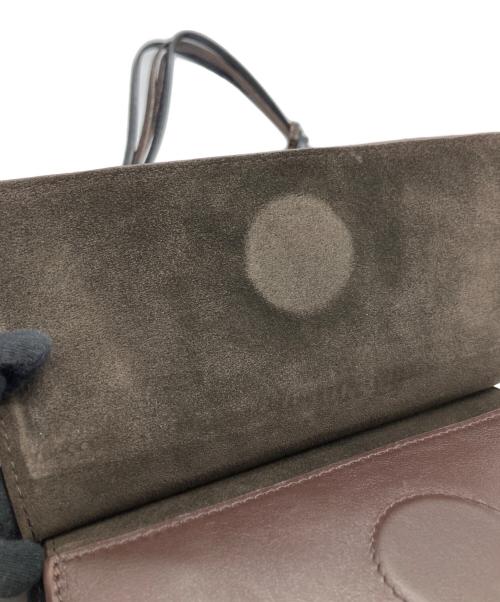 MODERN WEAVING（モダン ウィーヴィング）MODERN WEAVING (モダン ウィーヴィング) ショルダーバッグ ブラウン×ブラックの古着・服飾アイテム