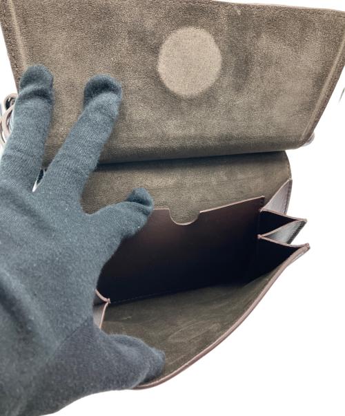 MODERN WEAVING（モダン ウィーヴィング）MODERN WEAVING (モダン ウィーヴィング) ショルダーバッグ ブラウン×ブラックの古着・服飾アイテム