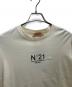 中古・古着 N°21 (ヌメロヴェントゥーノ) 半袖カットソー ベージュ サイズ:SIZE40：6000円
