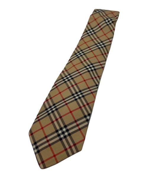 Burberry's（バーバリー）Burberry's (バーバリー) ネクタイ キャメル サイズ:- 未使用品の古着・服飾アイテム