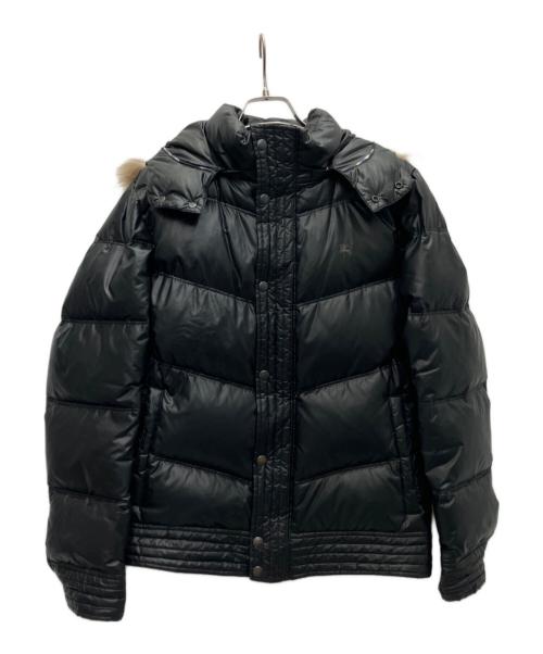 BURBERRY BLUE LABEL（バーバリー ブルー レーベル）BURBERRY BLUE LABEL (バーバリー ブルー レーベル) ダウンジャケット ブラック サイズ:Mの古着・服飾アイテム