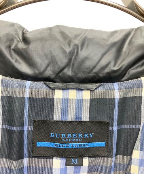 BURBERRY BLUE LABEL（バーバリー ブルー レーベル）BURBERRY BLUE LABEL (バーバリー ブルー レーベル) ダウンジャケット ブラック サイズ:Mの古着・服飾アイテム