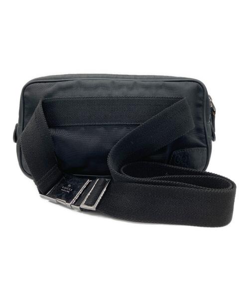 GUCCI（グッチ）GUCCI (グッチ) ウエストバッグ ブラックの古着・服飾アイテム
