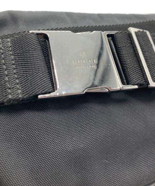 GUCCI（グッチ）GUCCI (グッチ) ウエストバッグ ブラックの古着・服飾アイテム