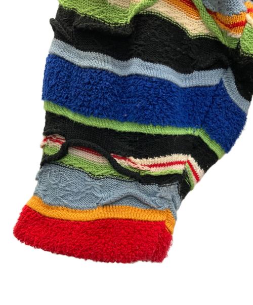 Bergati（ベルガティ）bergati (ベルガティ) ニットジャケット マルチカラー サイズ:XXLの古着・服飾アイテム