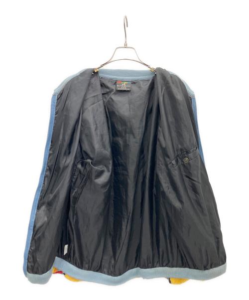 Bergati（ベルガティ）bergati (ベルガティ) ニットジャケット マルチカラー サイズ:XXLの古着・服飾アイテム