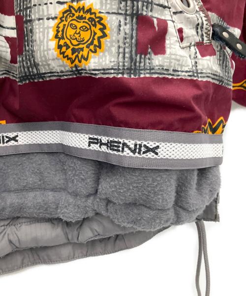 PHENIX（フェニックス）PHENIX (フェニックス) アノラックパーカー レッド サイズ:Mの古着・服飾アイテム