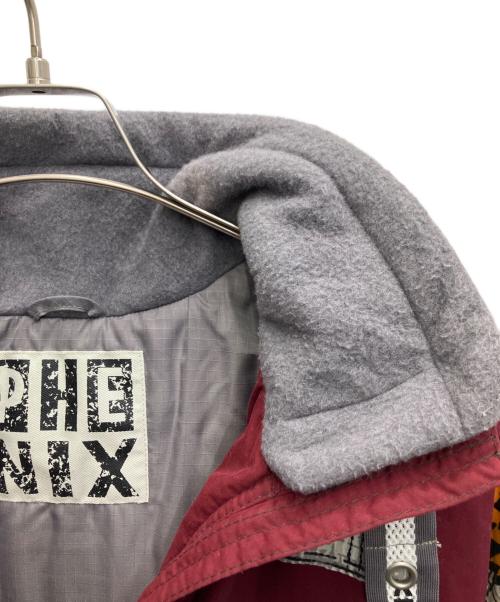 PHENIX（フェニックス）PHENIX (フェニックス) アノラックパーカー レッド サイズ:Mの古着・服飾アイテム