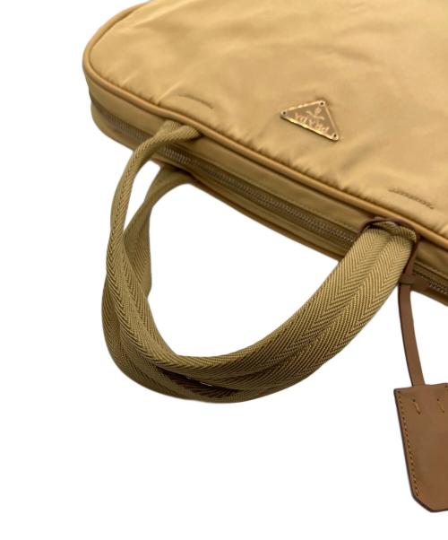 PRADA（プラダ）PRADA (プラダ) ハンドバッグ ベージュの古着・服飾アイテム