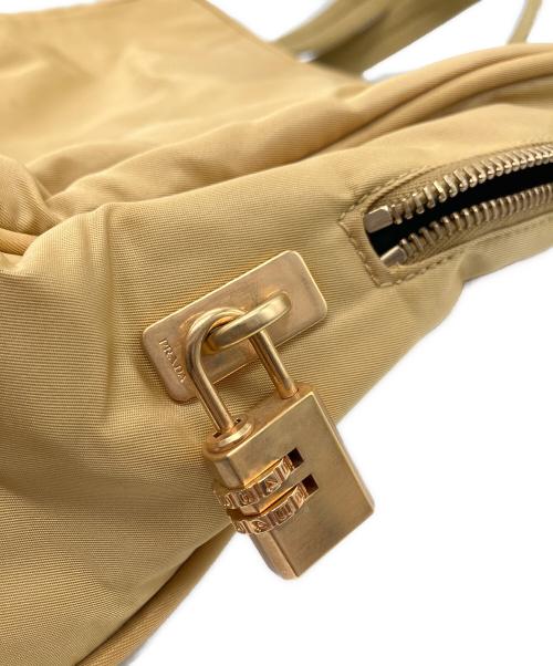 PRADA（プラダ）PRADA (プラダ) ハンドバッグ ベージュの古着・服飾アイテム
