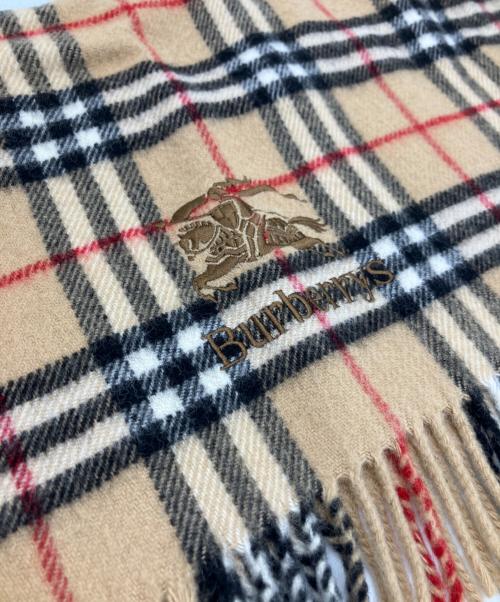 Burberry's（バーバリー）Burberry's (バーバリー) マフラー ブラウンの古着・服飾アイテム