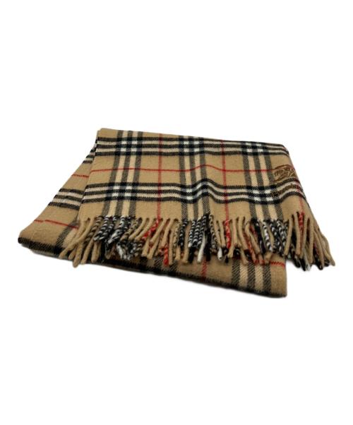 Burberry's（バーバリー）Burberry's (バーバリー) マフラー ブラウンの古着・服飾アイテム