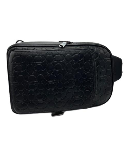 COACH（コーチ）COACH (コーチ) イーサン パック・シグネチャー レザー ブラックの古着・服飾アイテム