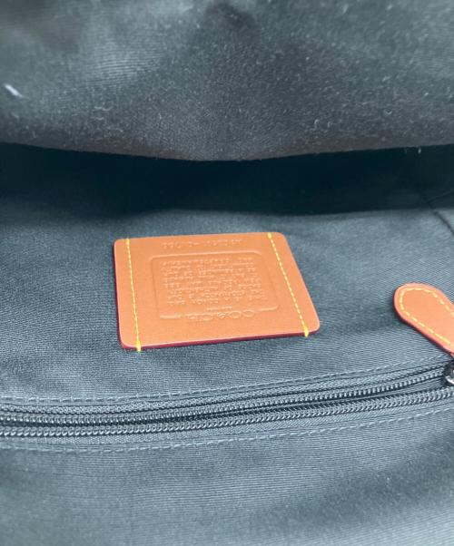 COACH（コーチ）COACH (コーチ) イーサン パック・シグネチャー レザー ブラックの古着・服飾アイテム