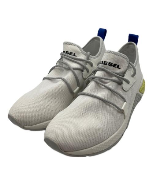 DIESEL（ディーゼル）DIESEL (ディーゼル) ローカットスニーカー ホワイト サイズ:27の古着・服飾アイテム