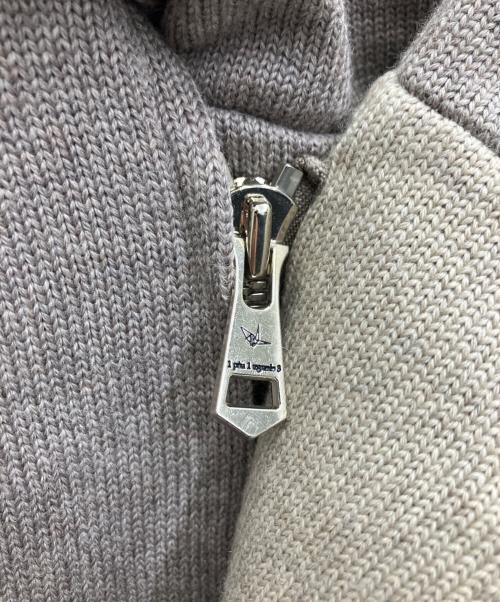 1piu1uguale3（ウノピュウノウグァーレトレ）1piu1uguale3 (ウノピュウノウグァーレトレ) フーデッドコート ブラウン サイズ:VIの古着・服飾アイテム