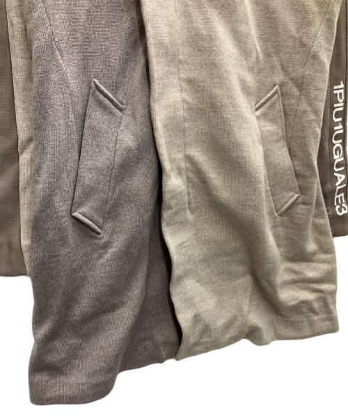 1piu1uguale3（ウノピュウノウグァーレトレ）1piu1uguale3 (ウノピュウノウグァーレトレ) フーデッドコート ブラウン サイズ:VIの古着・服飾アイテム