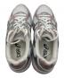 中古・古着 asics (アシックス) ローカットスニーカー ホワイト×ピンク サイズ:23：7000円