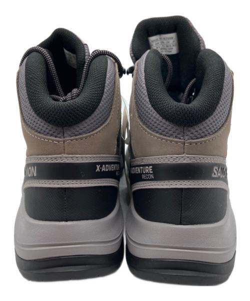 SALOMON（サロモン）SALOMON (サロモン) X-ADVENTURE RECON MID GTX ベージュ×グレー サイズ:24.5 未使用品の古着・服飾アイテム