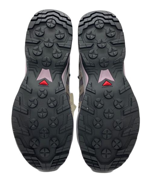 SALOMON（サロモン）SALOMON (サロモン) X-ADVENTURE RECON MID GTX ベージュ×グレー サイズ:24.5 未使用品の古着・服飾アイテム