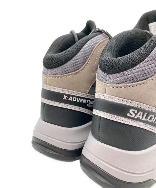 SALOMON（サロモン）SALOMON (サロモン) X-ADVENTURE RECON MID GTX ベージュ×グレー サイズ:24.5 未使用品の古着・服飾アイテム