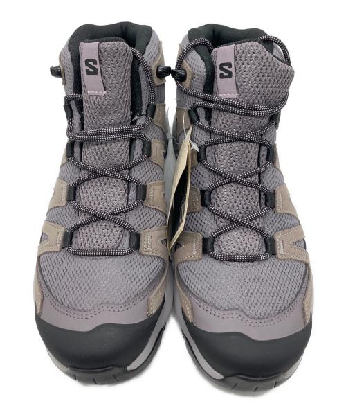 SALOMON（サロモン）SALOMON (サロモン) X-ADVENTURE RECON MID GTX ベージュ×グレー サイズ:24.5 未使用品の古着・服飾アイテム