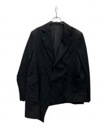 sulvam（サルバム）の古着「P5スラッシュオーバージャケット」｜ブラック
