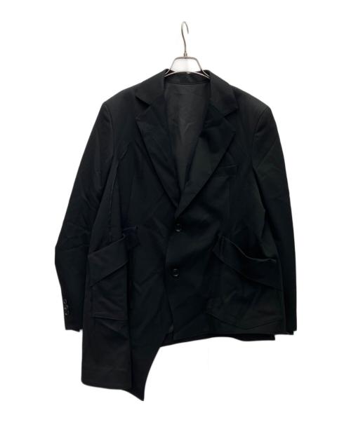 sulvam（サルバム）sulvam (サルバム) P5スラッシュオーバージャケット ブラック サイズ:Sの古着・服飾アイテム