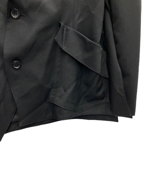 sulvam（サルバム）sulvam (サルバム) P5スラッシュオーバージャケット ブラック サイズ:Sの古着・服飾アイテム