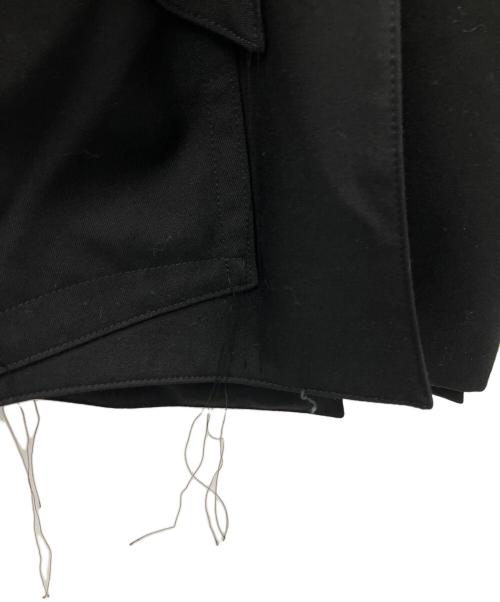 sulvam（サルバム）sulvam (サルバム) P5スラッシュオーバージャケット ブラック サイズ:Sの古着・服飾アイテム