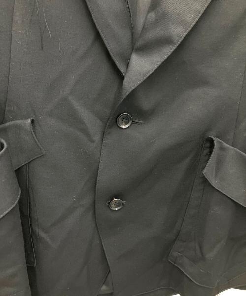 sulvam（サルバム）sulvam (サルバム) P5スラッシュオーバージャケット ブラック サイズ:Sの古着・服飾アイテム